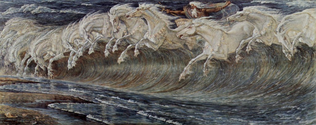 Neptune's Horses. Walter Crane, 1893.